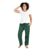 Leveret Womens Flannel Pajama Pants In Green