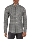 POLO RALPH LAUREN MENS SLIM FIT PLAID BUTTON-DOWN SHIRT