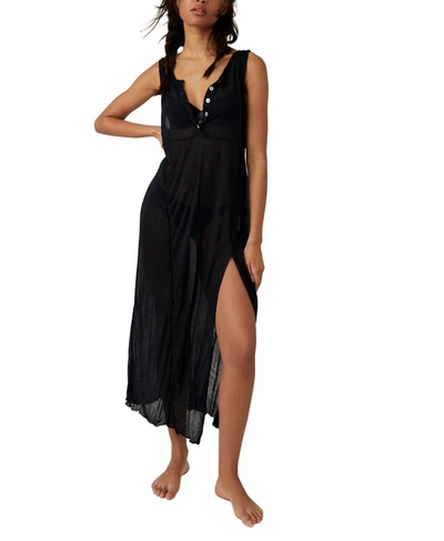 FREE PEOPLE HAVE TO HAVE IT MAXI DRESS IN BLACK