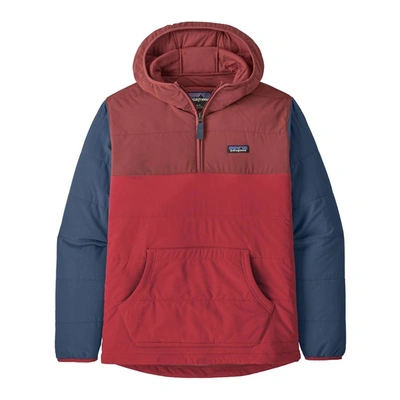 Patagonia Pack In Pullover Hoody In Wax Red In Multi