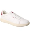 Ben Sherman Hadley Canvas Sneaker In White