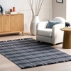 Nuloom Loretta Plaid Wool Fringe Area Rug