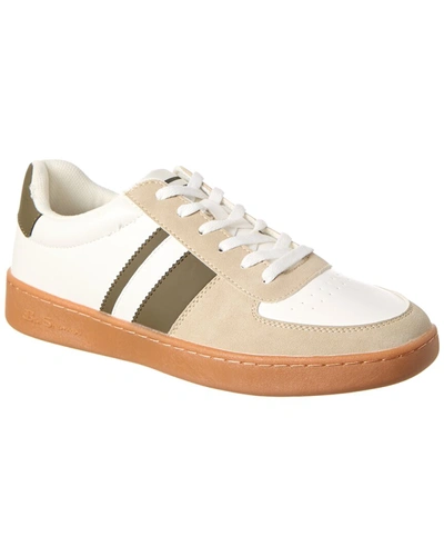 Ben Sherman Hyde Sneaker In White/gum/olive