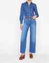 Frame Le Slim Palazzo Raw Jean In After Crossing In Multi