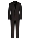 Strellson Man Suit Dark Brown Size 40 Virgin Wool