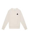 Isabel Marant Étoile Milla Logo-embroidered Sweatshirt In White