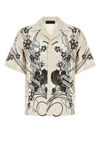 Amiri Floral-print Silk Shirt In Multicolor