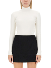 PATOU PATOU HIGH NECK KNITTED JUMPER
