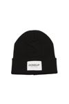 DONDUP DONDUP LOGO PATCH KNITTED BEANIE