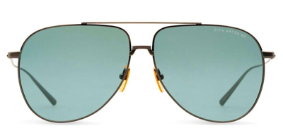 Dita Eyewear Artoa Aviator Frame Sunglasses In Multi