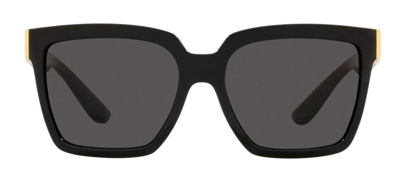 Dolce & Gabbana Eyewear Square Frame Sunglasses In Black