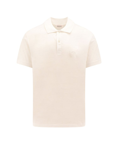 Alexander Mcqueen Polo Shirt In White