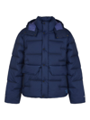 The North Face Rmst Sierra Hooded Jacket In Summit Navy Silver