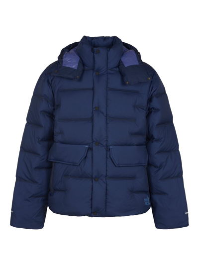 The North Face Rmst Sierra Hooded Jacket In Summit Navy Silver