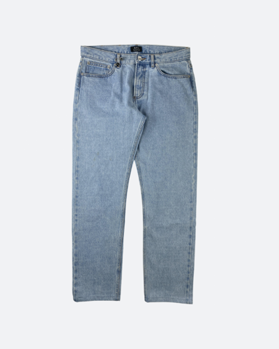 Pre-owned A P C X Jjjjound Petit Standard Jeans In Blue Denim