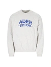 Ader Error Logo Crewneck Sweatshirt In Grey