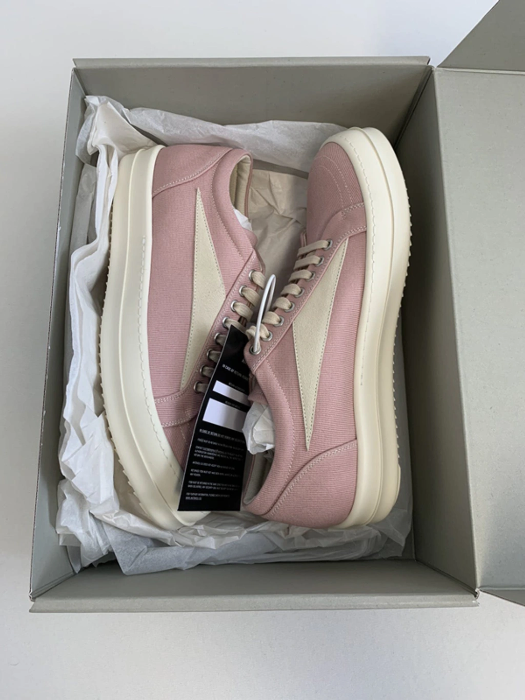 Pre-owned Rick Owens X Rick Owens Drkshdw Ss2023 Vans Edfu Vintage