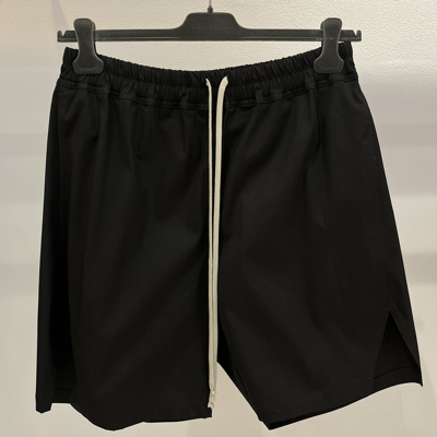 Pre-owned Rick Owens Blend Shorts Black