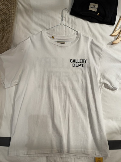 Pre-owned Gallery Dept. . ‘hollywood' Exclusive White T-shirt