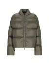 Bacon Storm Fury Cal" Green Quilted Down Jacket In Green