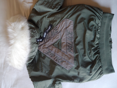 Pre-owned 3m X Palace P-2b Short Parka Bomber Olive Fw18 In Green Olive