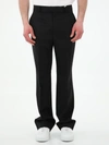 Valentino Black High Waisted Tailored Pants In Black