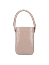 By Far Mini Tote Bag The Note In Beige