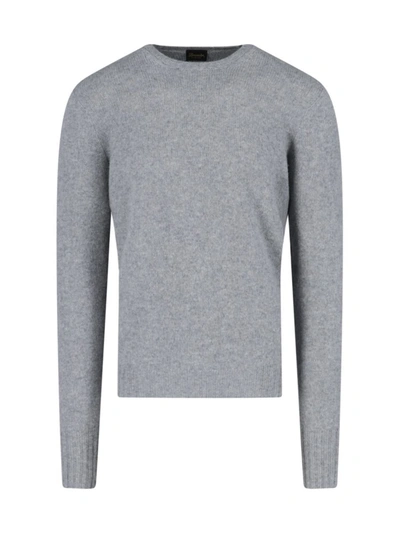 Drumohr Classic Jumper In Grey