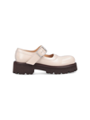 Mm6 Maison Margiela 'mary Janes' Ballet Flats In White