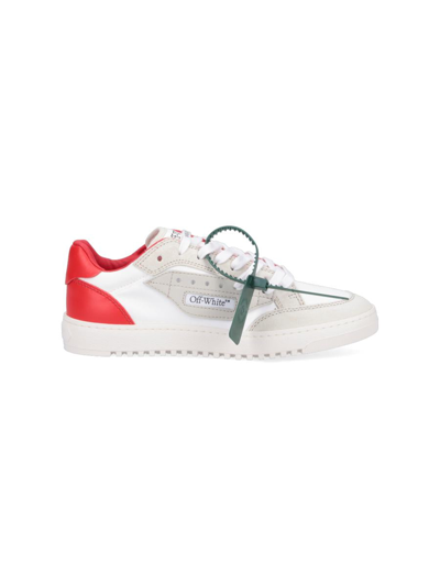 Off-white 5.0 Off Court Sneakers In Red