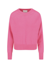 Sa Su Phi Round-neck Cashmere Sweater In Pink