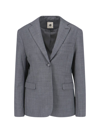 The Garment Pisa Blazer In Grey