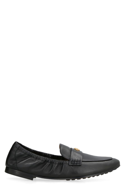 Tory Burch Leather Ballet Loafer In Black