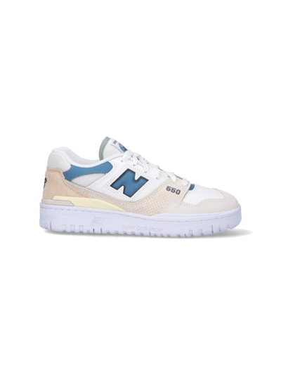 New Balance 550 Panelled Leather Sneakers In Multi