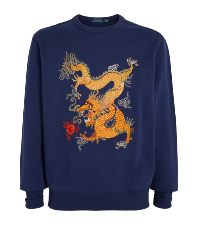 Polo Ralph Lauren Lunar New Year Sweatshirt In Blue