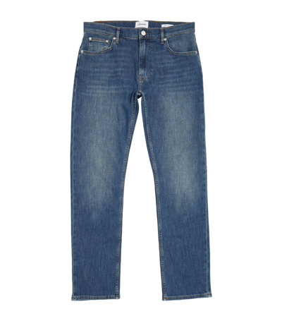 Frame Straight Jeans In Blue
