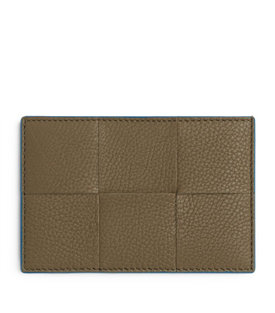 Bottega Veneta Leather Cassette Card Holder In Brown