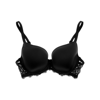 Simone Perele Womens Black Caresse 3d Spacer And Stretch-lace Underwired Plunge Bra In Black
