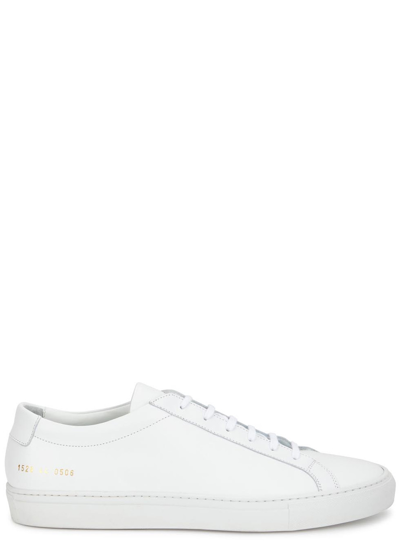 Common Projects Skylar Lace-up Leather Sandals In White