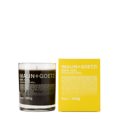 Malin + Goetz Malin+goetz Dark Rum Candle 260g In White