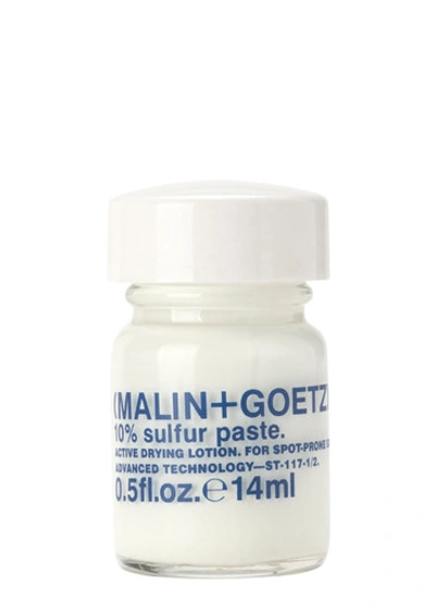 Malin + Goetz Malin+goetz 10% Sulfur Paste In White
