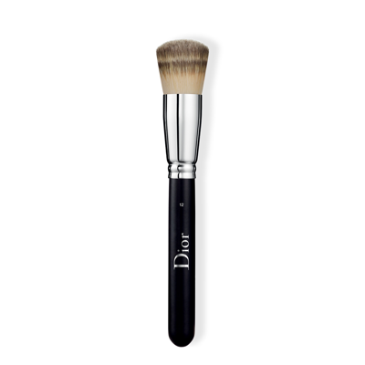 Dior Backstage Full Coverage Fluid Foundation Brush N°12 In White