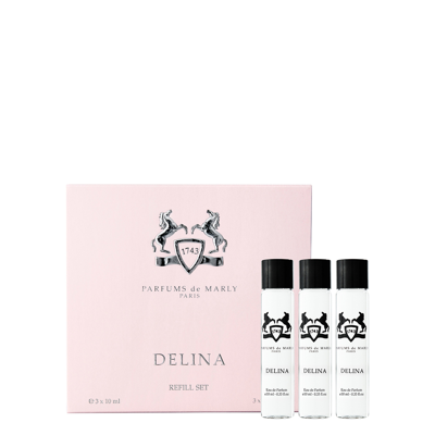 Parfums De Marly Delina Eau De Parfum Refill Set In White