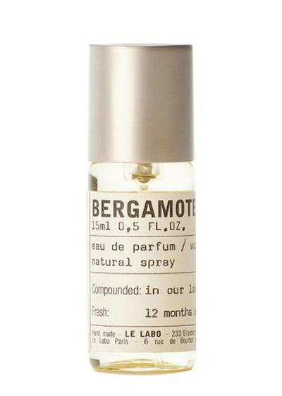 Le Labo Bergamote 22 Eau De Parfum 15ml In White