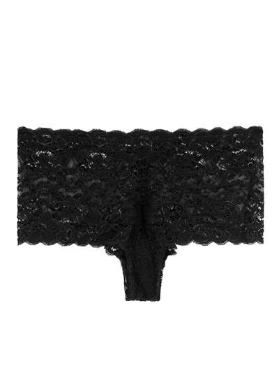 Hanro Moments Lace Briefs In Black