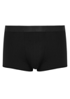 Cdlp Black Stretch-lyocell Boxer Trunks In Black