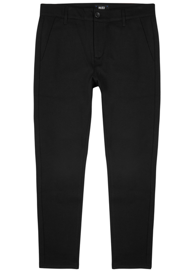 Paige Stafford Slim-leg Jersey Trousers In Black