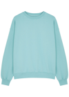 Colorful Standard Woman Sweatshirt Sky Blue Size S Organic Cotton In Teal