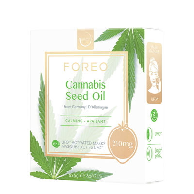 Foreo Cannabis Seed Oil Ufo Calming Face Masks In White