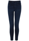 Spanx Jean-ish Indigo Stretch-denim Leggings In Denim